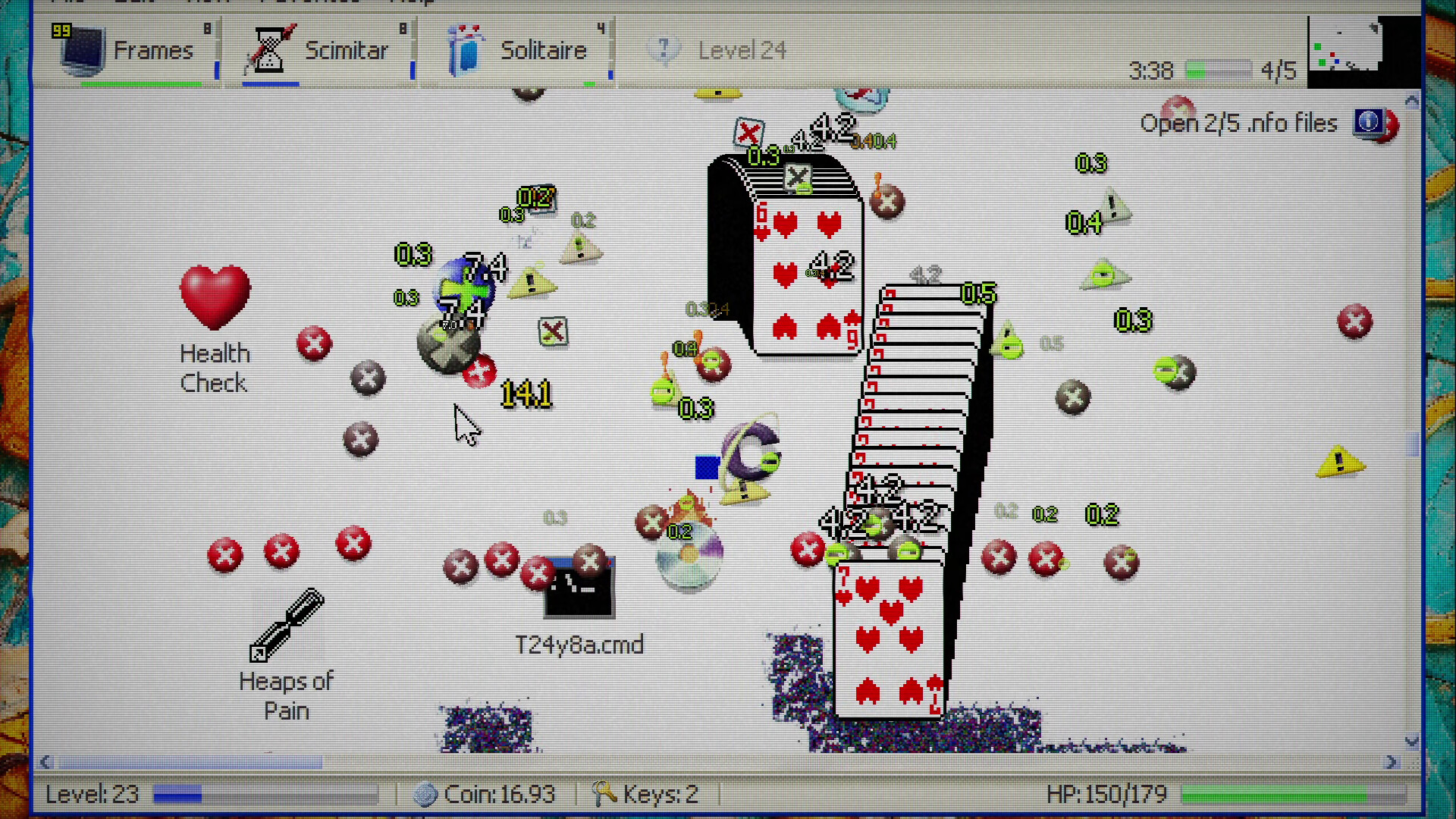 Gameplay de Antivirus Survivors 2003 Professional