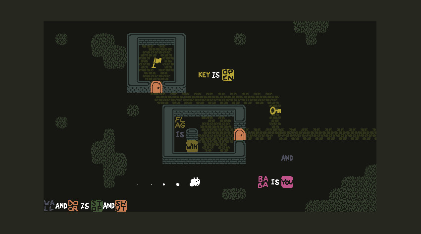 Gameplay de Baba Is You