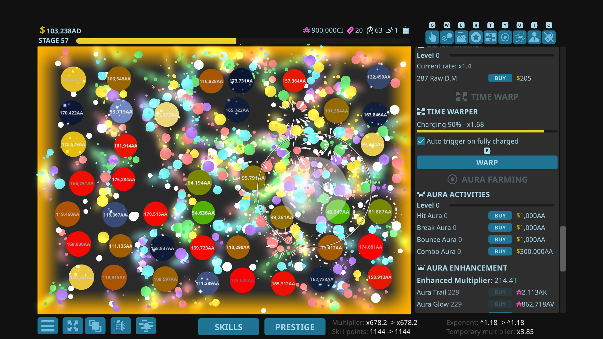 Gameplay de Ballatory