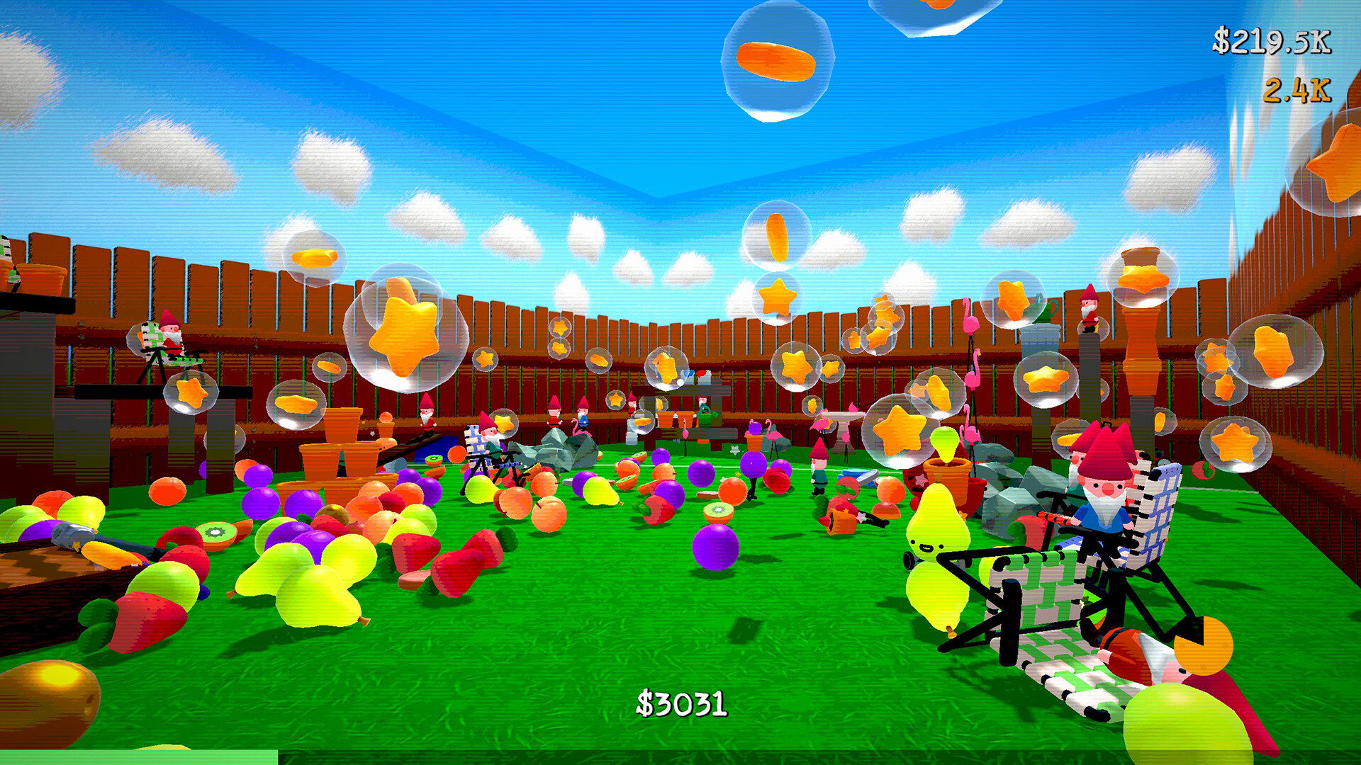 Gameplay de Berry Bury Berry