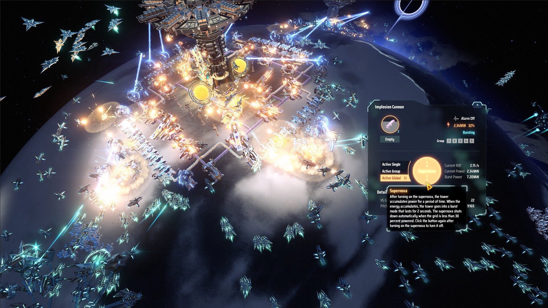 Gameplay de Dyson Sphere Program