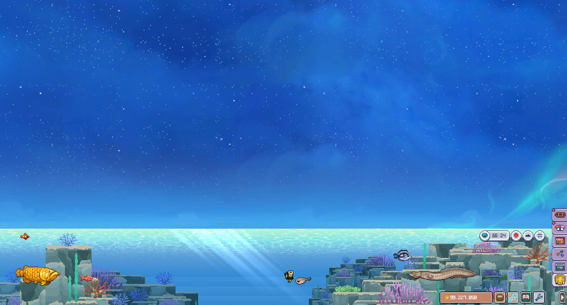 Gameplay de Fish to Dish: Idle Sushi